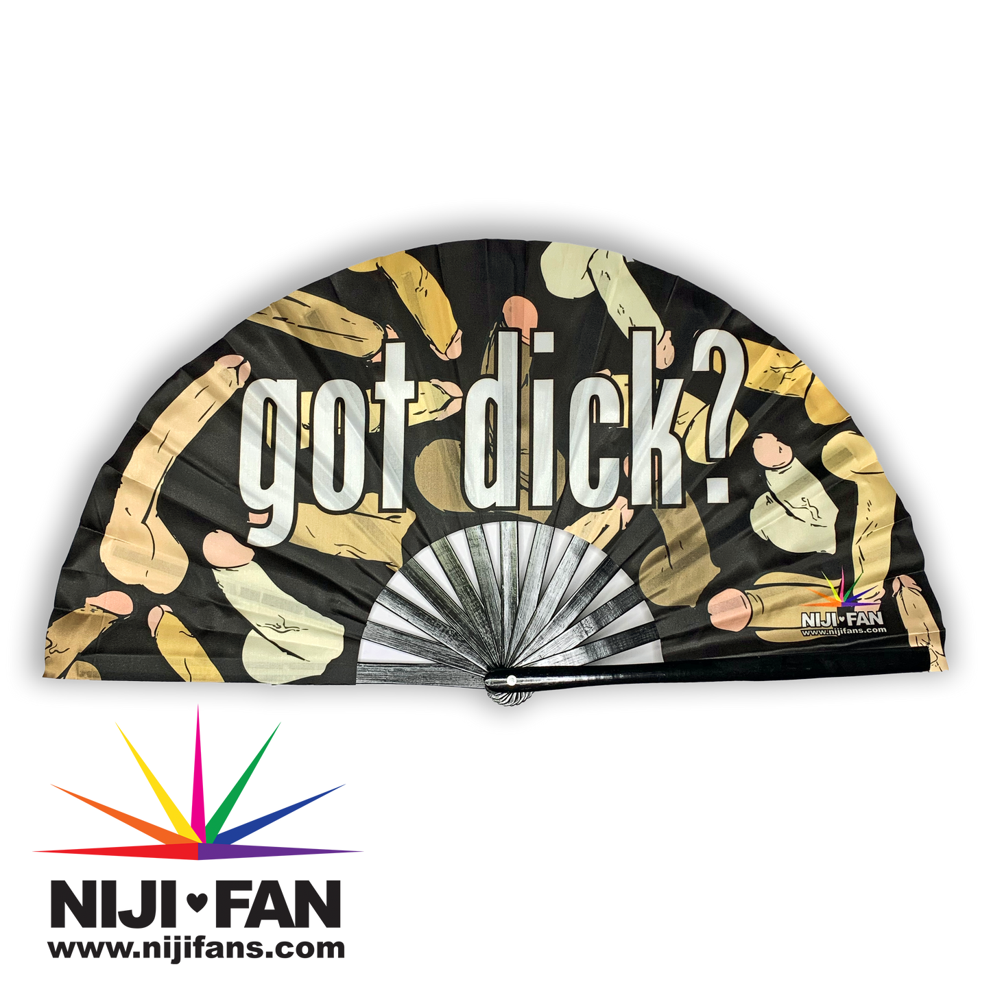 Got Dick? Clack Fan *Black Light Reactive*