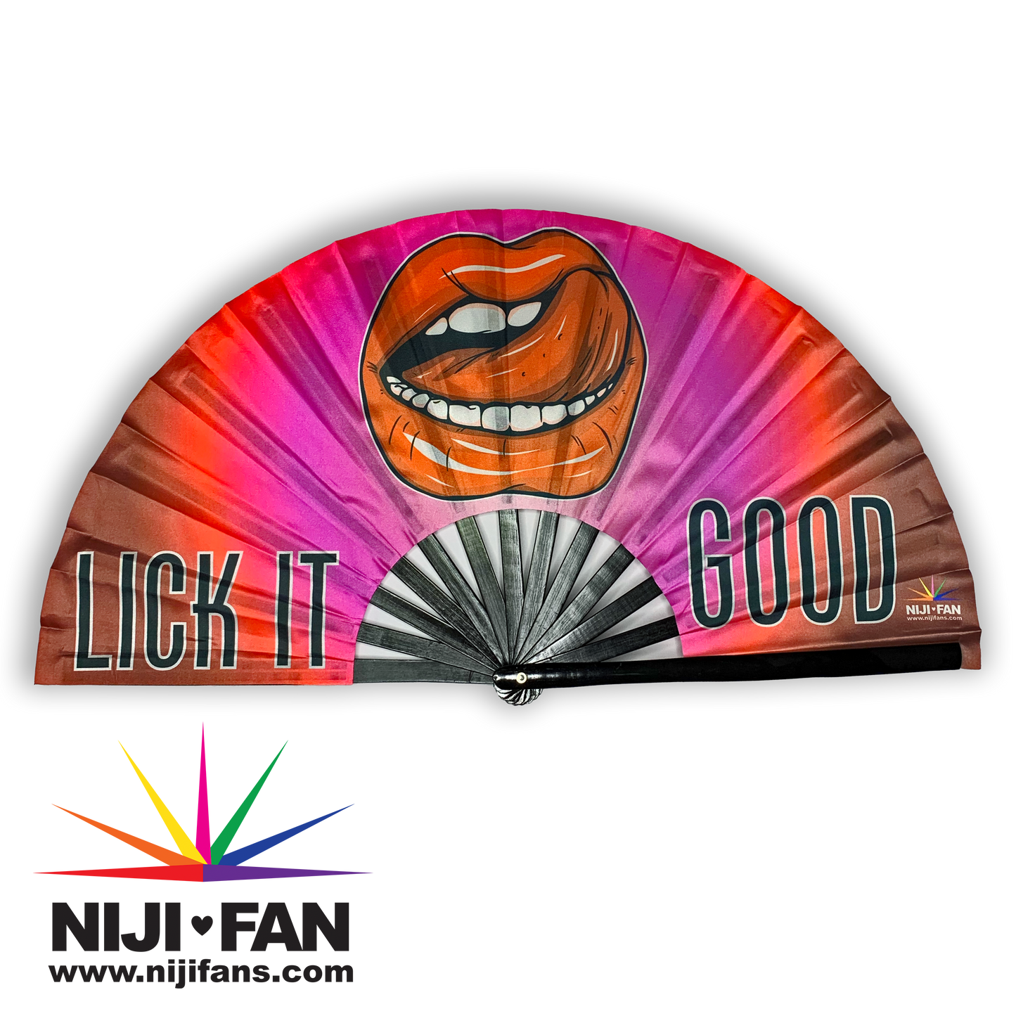 Lick It Good Clack Fan *Black Light Reactive*