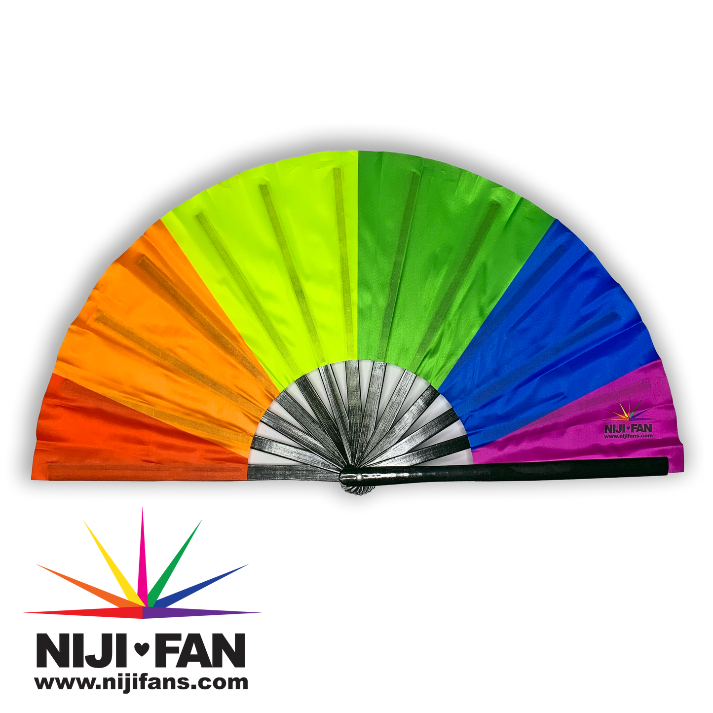 Pride Clack Fan *Black Light Reactive*
