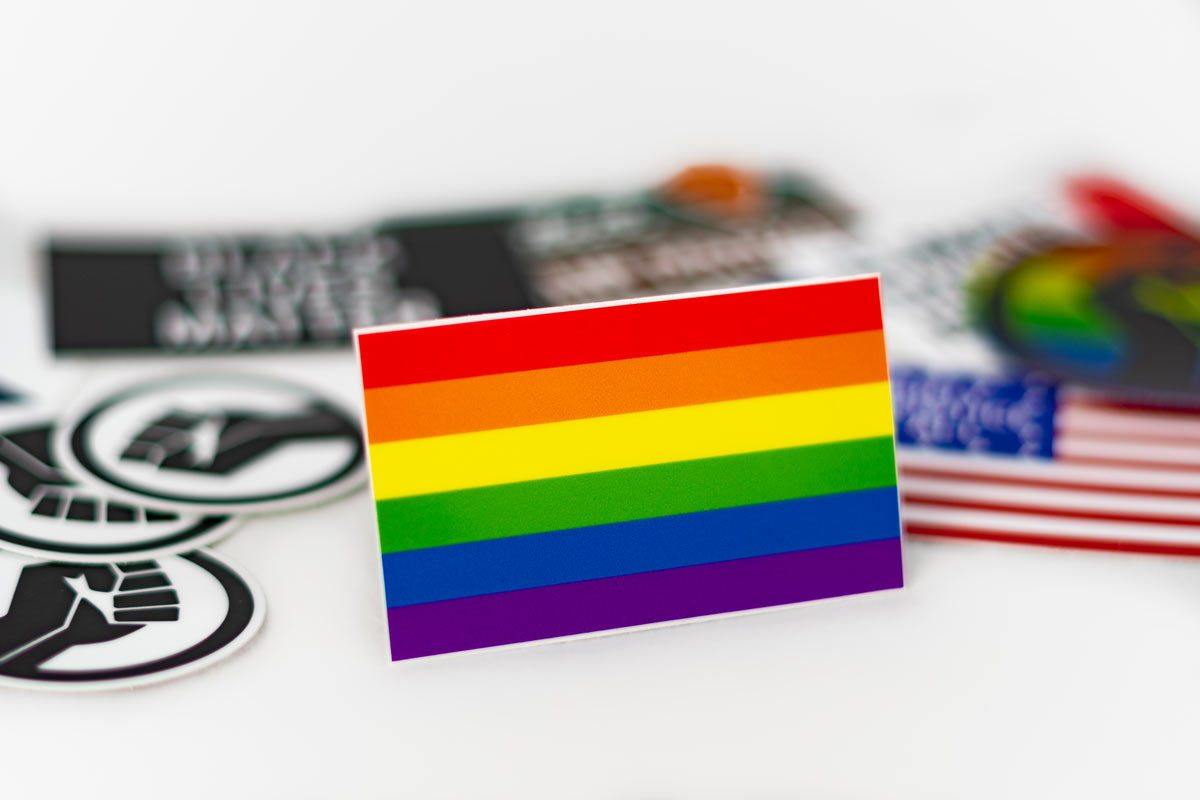 Rainbow LGBTQIA+ Pride Sticker