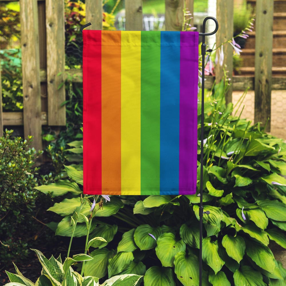 Rainbow Pride Garden Flag