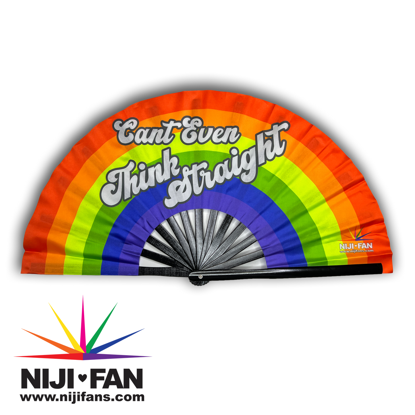 Cant Even Think Straight Clack Fan *Blacklight Reactive*