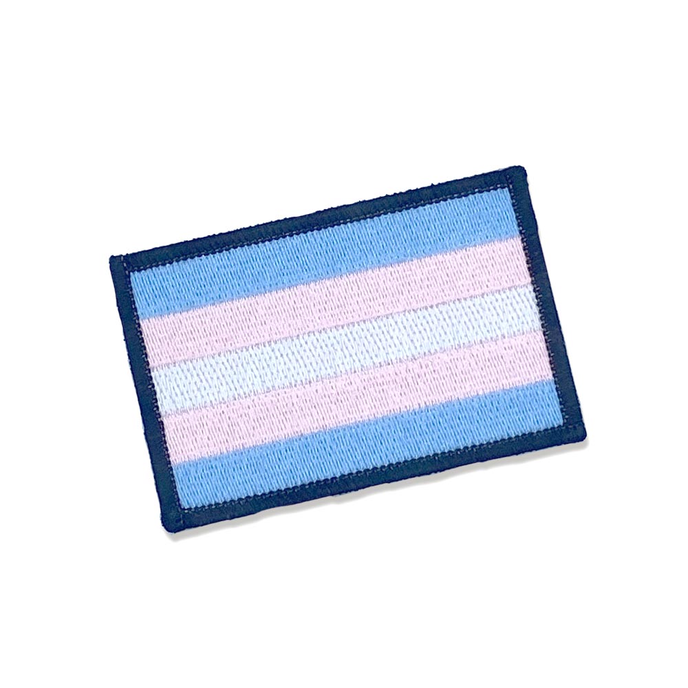 Trans Pride Flag Stick-On Patch