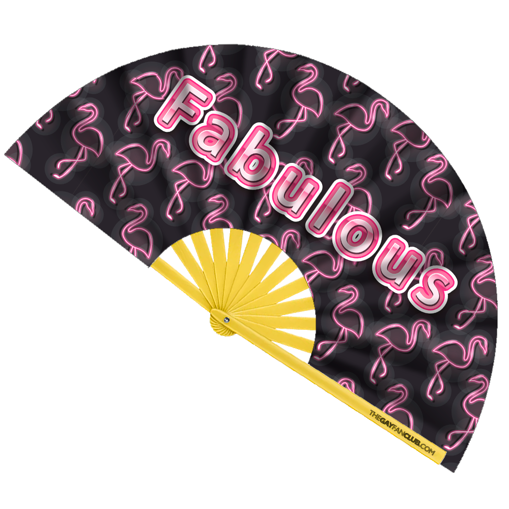 Fabulous Flamingo Fan