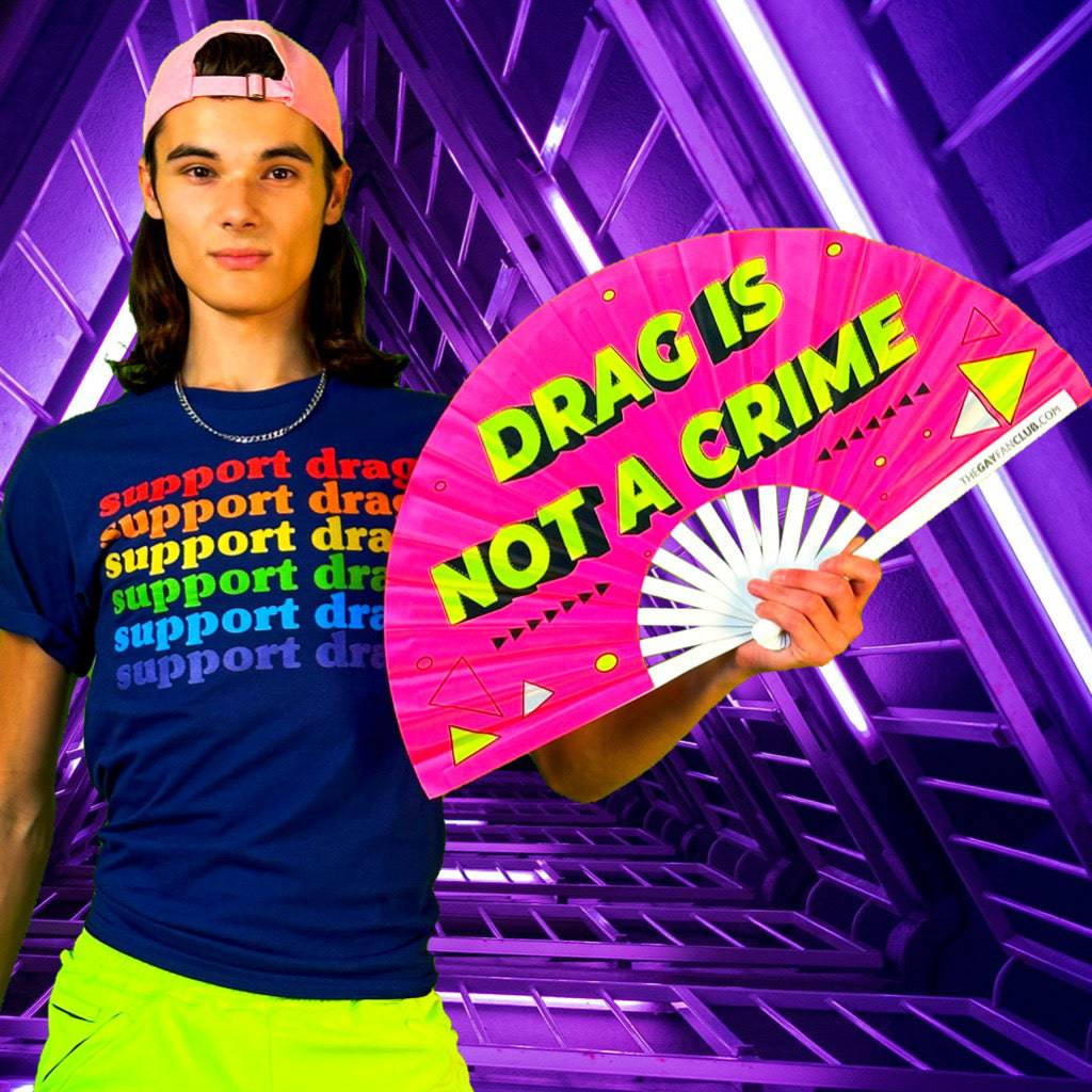 Drag Is Not A Crime Fan (UV)