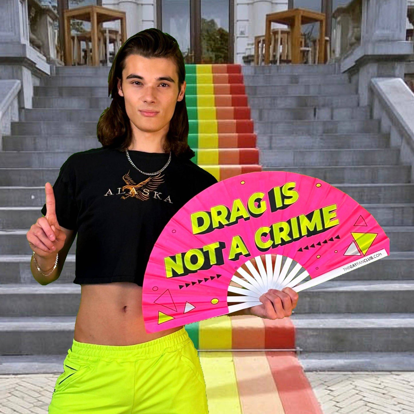 Drag Is Not A Crime Fan (UV)