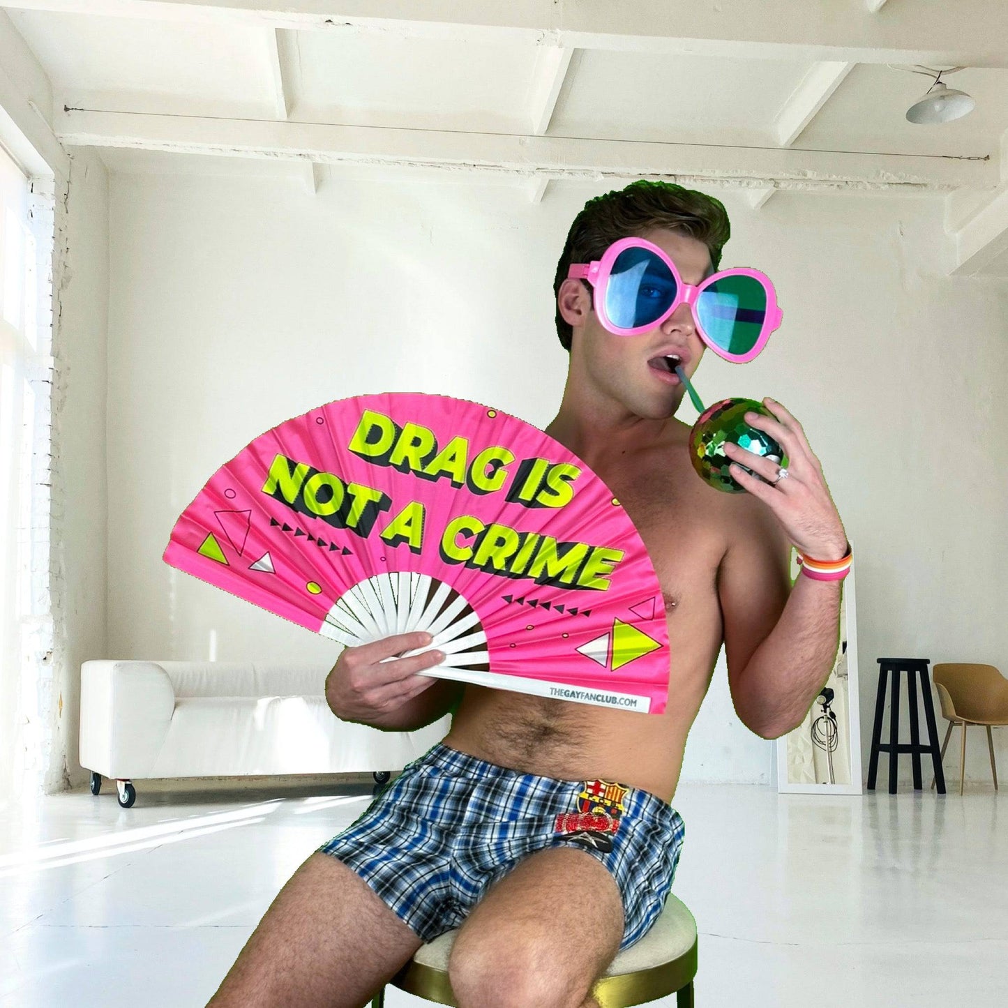 Drag Is Not A Crime Fan (UV)