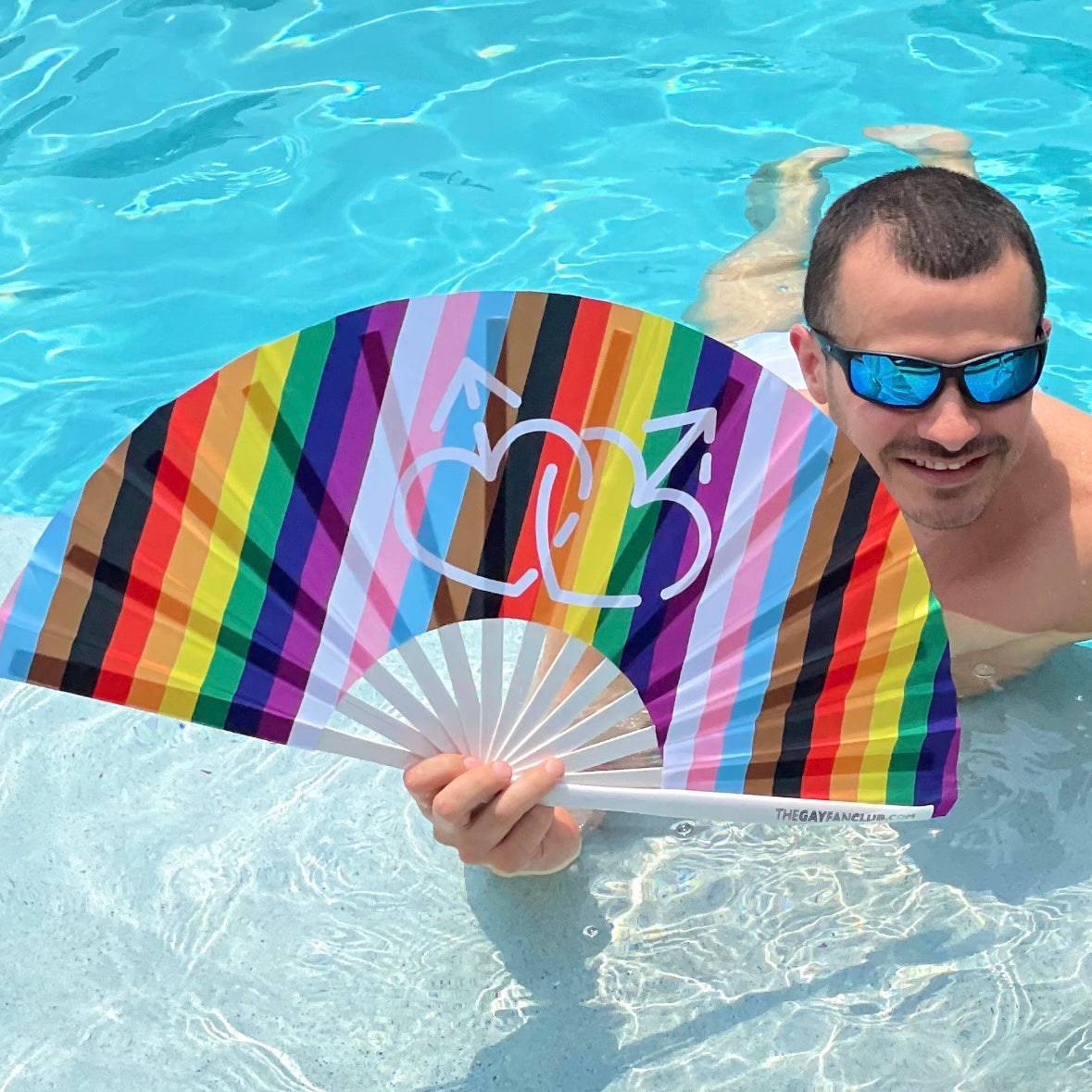 Equality Rainbow Fan