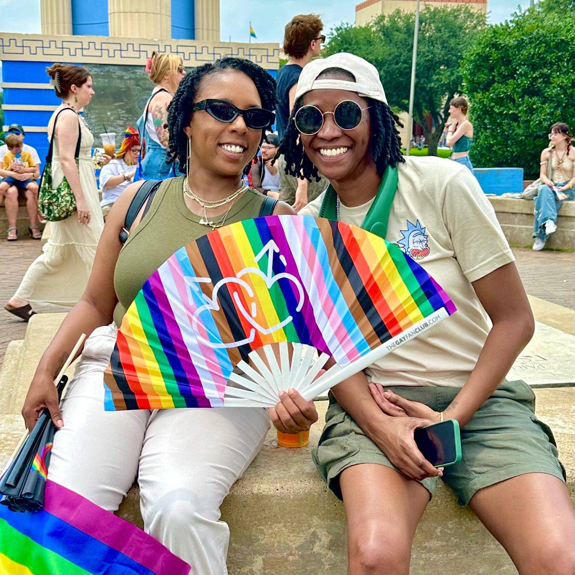 Equality Rainbow Fan