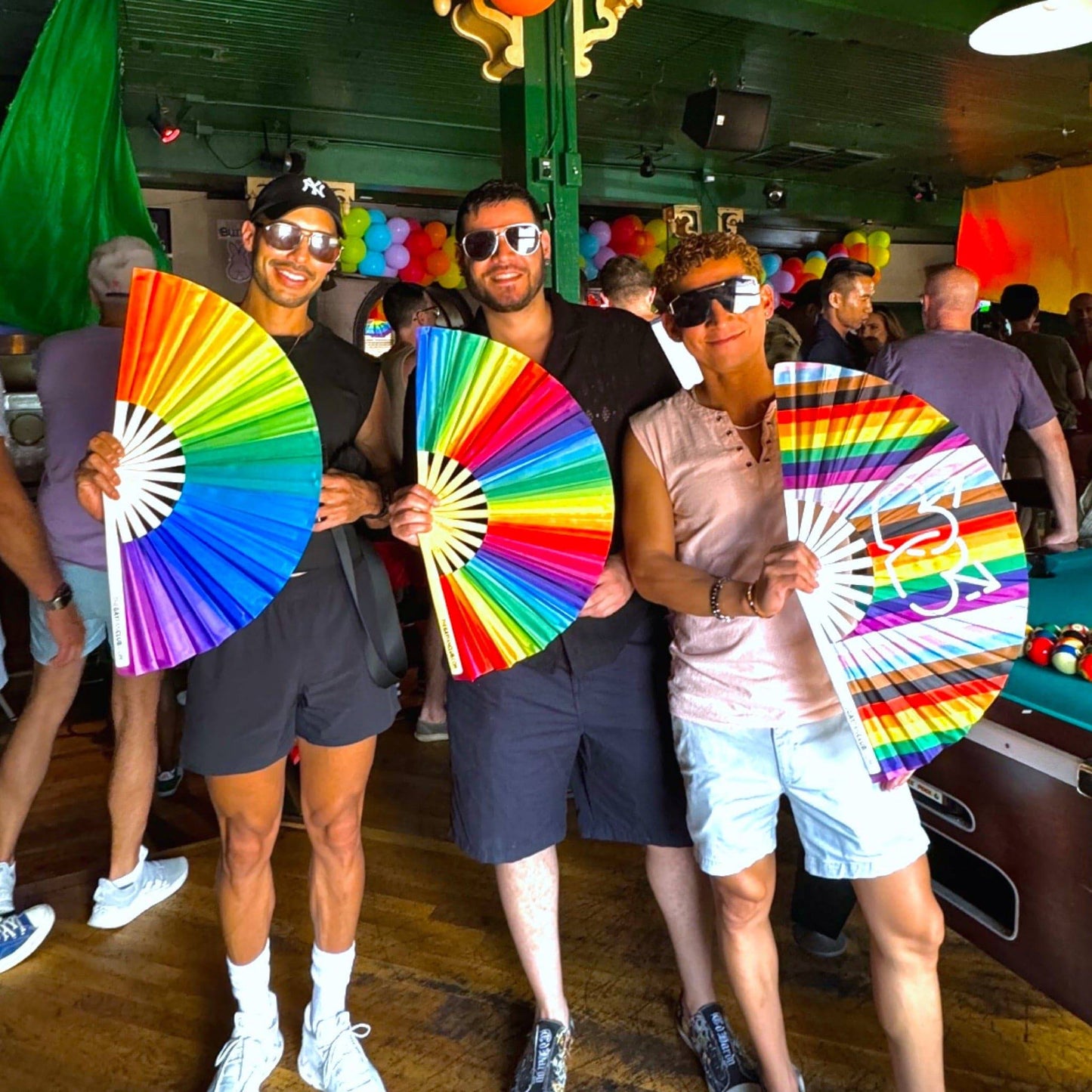 Equality Rainbow Fan
