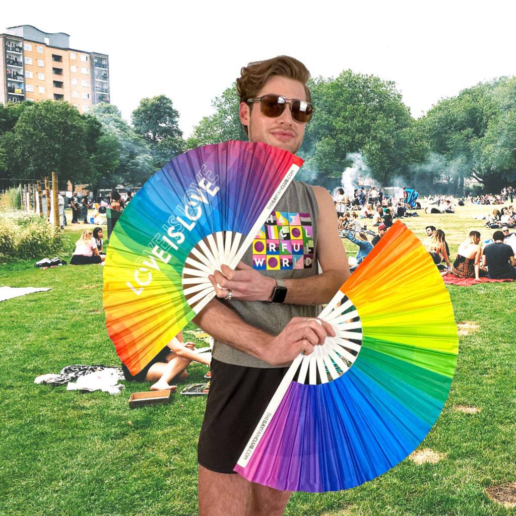 Over The Rainbow Fan
