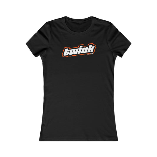 Twink Femme Fit Graphic Tee - Stamp Me