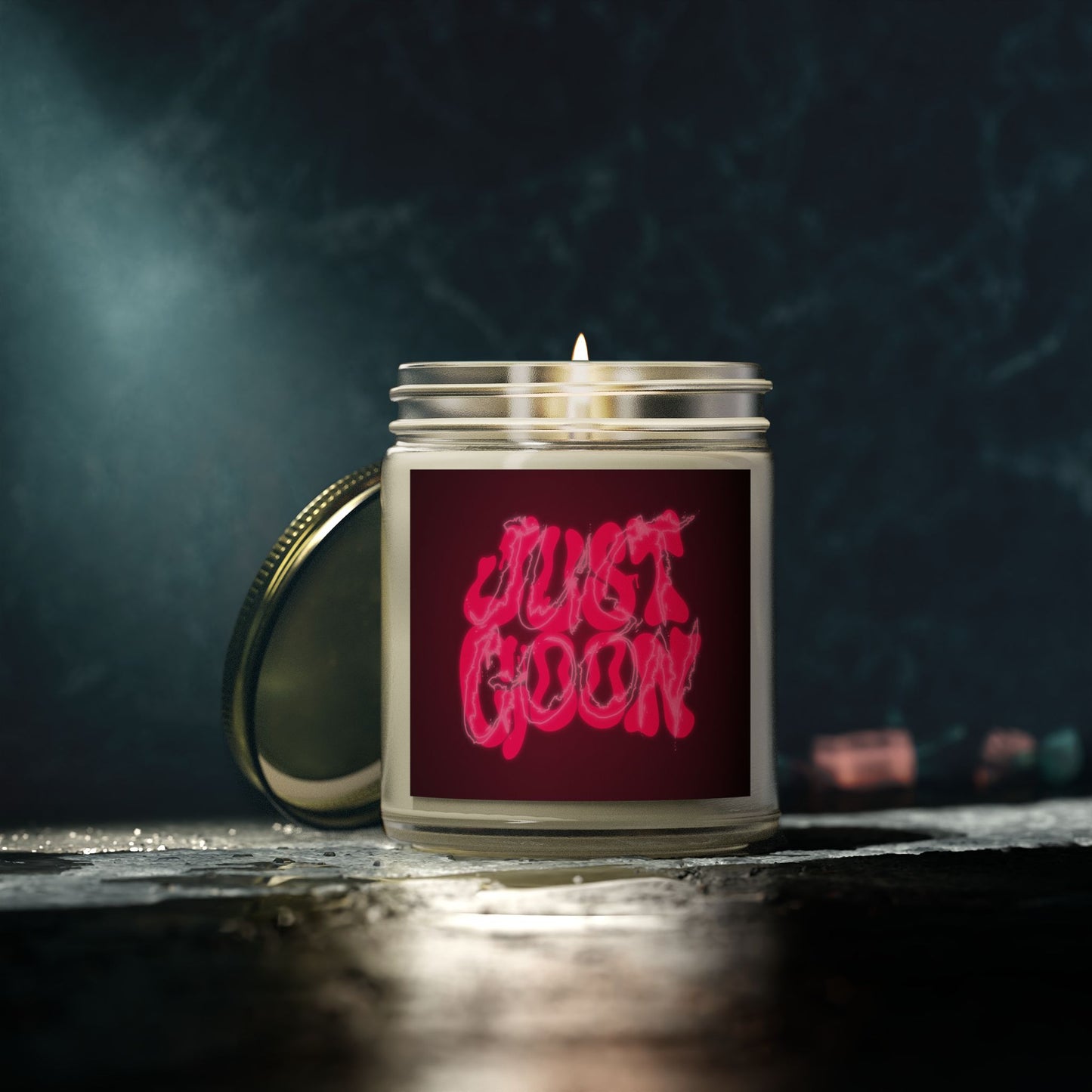 Just Goon - Coconut Apricot Wax Scented Candle - Out x Loud