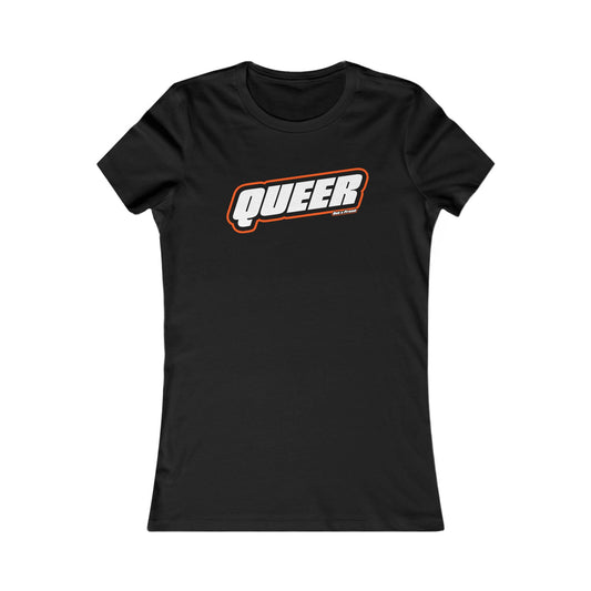 Queer - Femme Fit Graphic Tee - Stamp Me