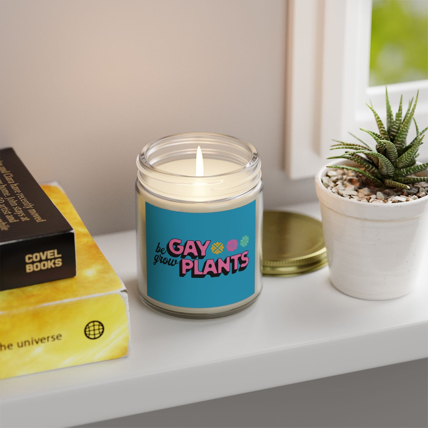 Grow Gay - Coconut Apricot Wax Scented Candle - Proud 365