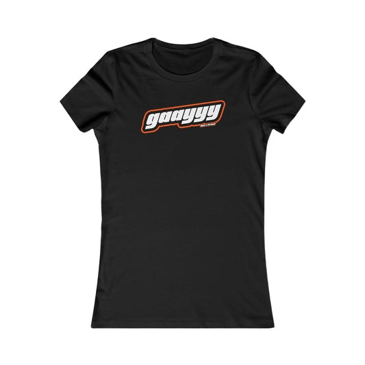 Gaayyy Femme Fit Graphic Tee - Stamp Me