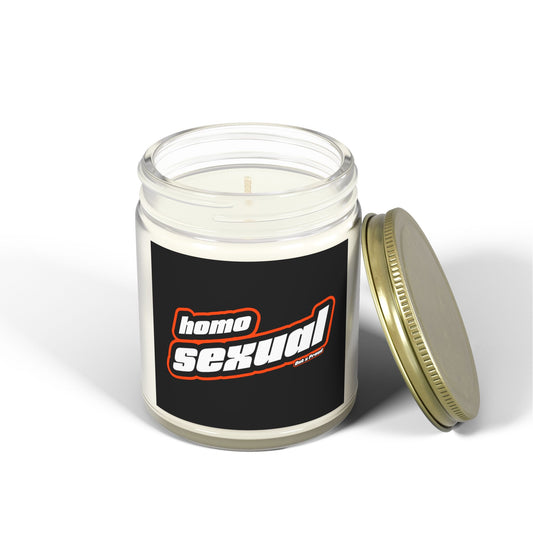 Homosexual - Coconut Apricot Wax Scented Candle - STAMP ME