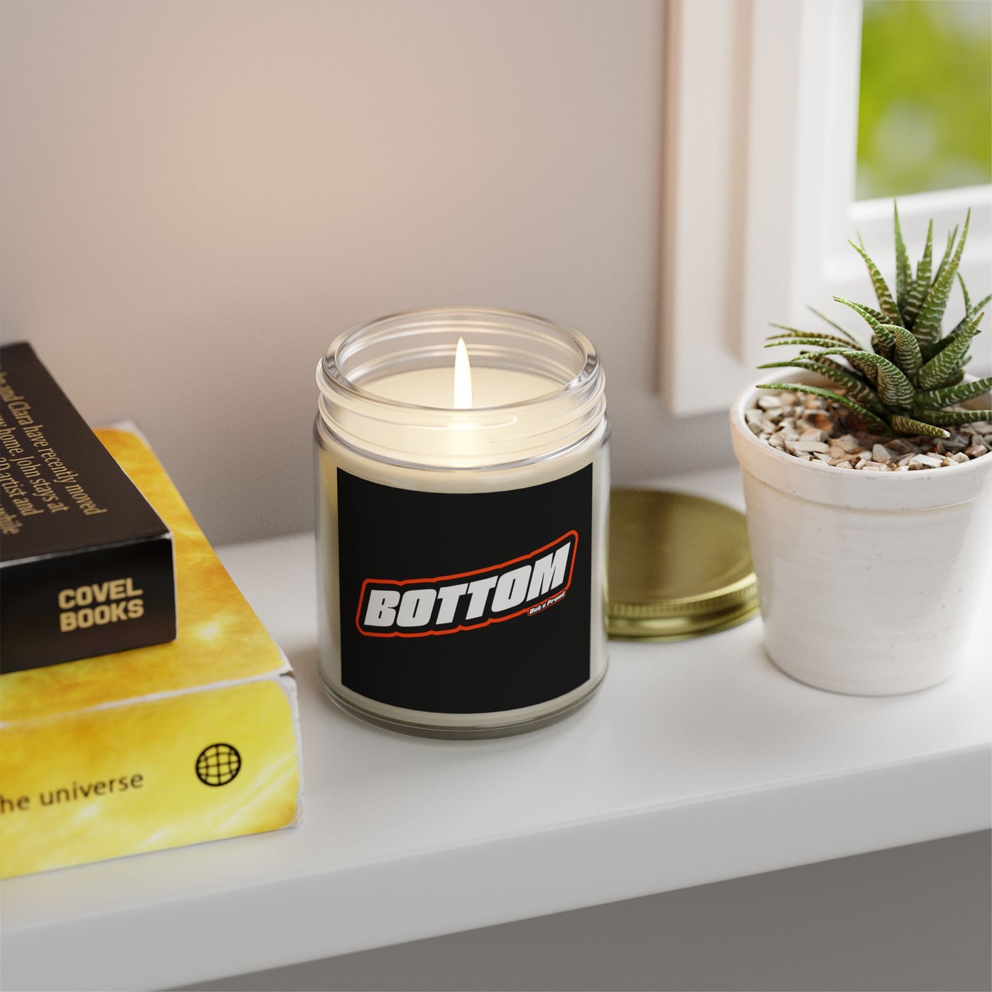 Bottom - Coconut Apricot Wax Scented Candle - STAMP ME