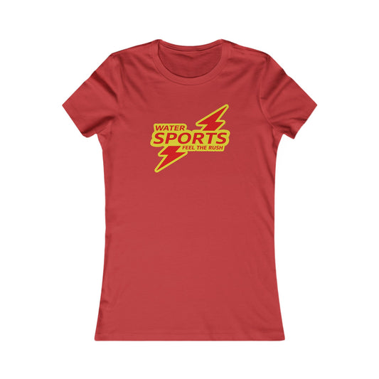Water Sports Femme Fit Graphic Tee - Stamp Me Rush