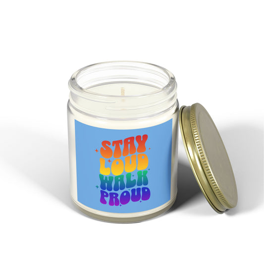 Stay Loud - Coconut Apricot Wax Scented Candle - Proud 365