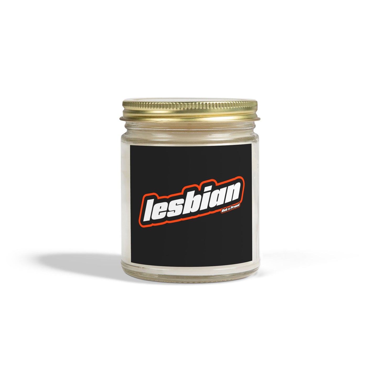 Lesbian - Coconut Apricot Wax Scented Candle - STAMP ME