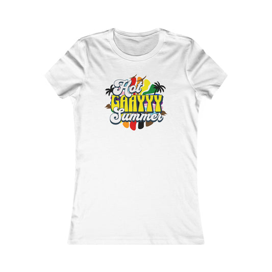 Hot Gay Summer - Femme Fit Graphic Tee - Proud 365