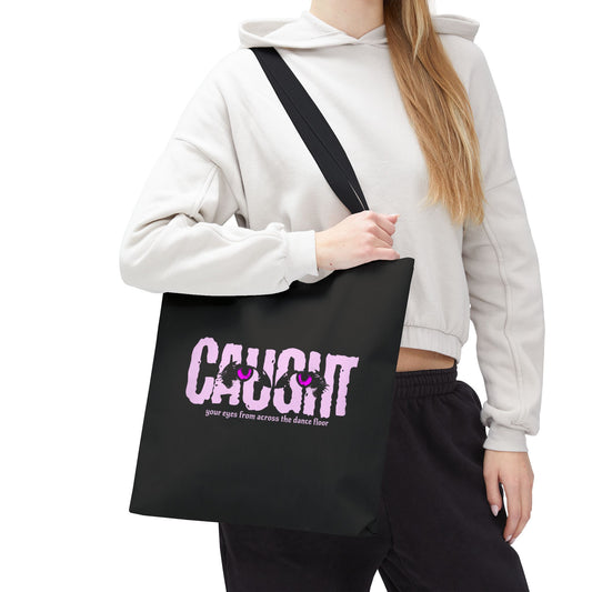 Caught Eyes - 16" Tote Bag Carryall - Out x Loud