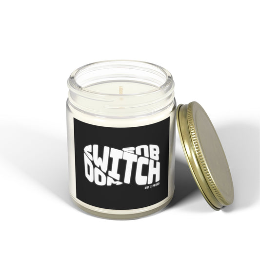 Switch Dom x Sub - Coconut Apricot Wax Scented Candle - Out x Loud