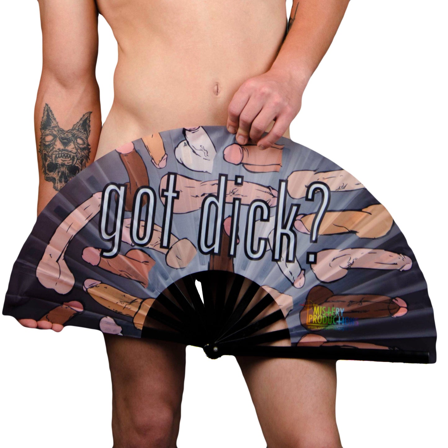 Got Dick? Clack Fan *Black Light Reactive*