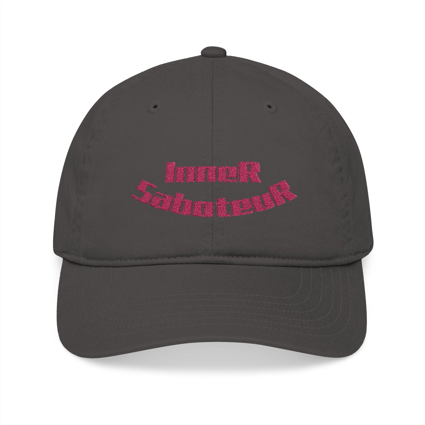 Inner Saboteur - Embroidered Organic Baseball Cap - Out x Loud