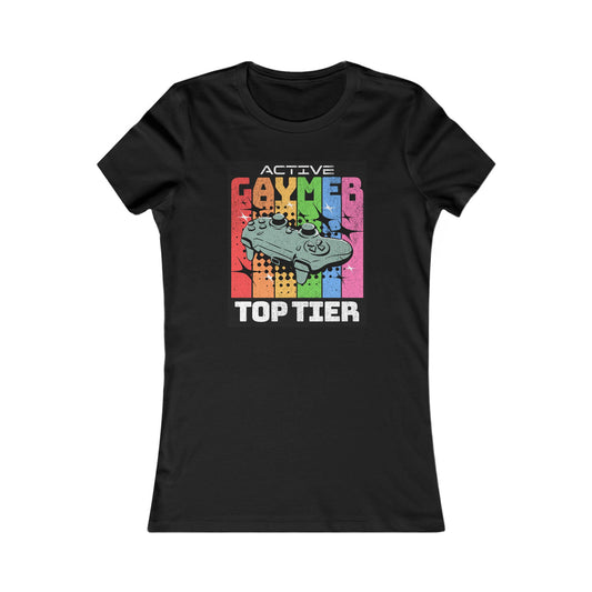 Active Gaymer Femme Fit Graphic Tee - Proud 365