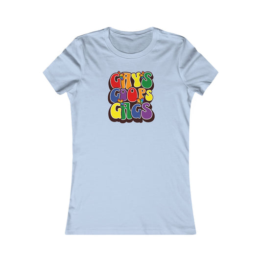 Gays Goops x Gags Femme Fit Graphic Tee - Proud 365
