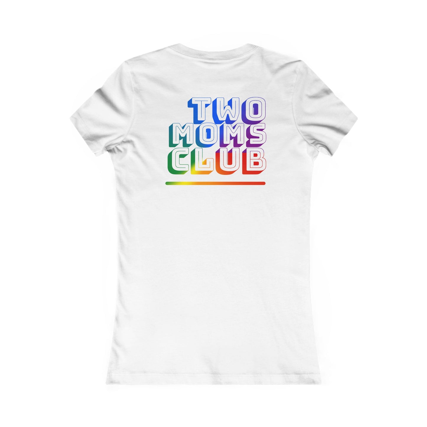 Two Moms Club - Femme Fit Graphic Tee - Proud 365