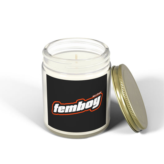 Femboy - Coconut Apricot Wax Scented Candle - STAMP ME