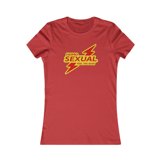 Homosexual Femme Fit Graphic Tee - Stamp Me Rush