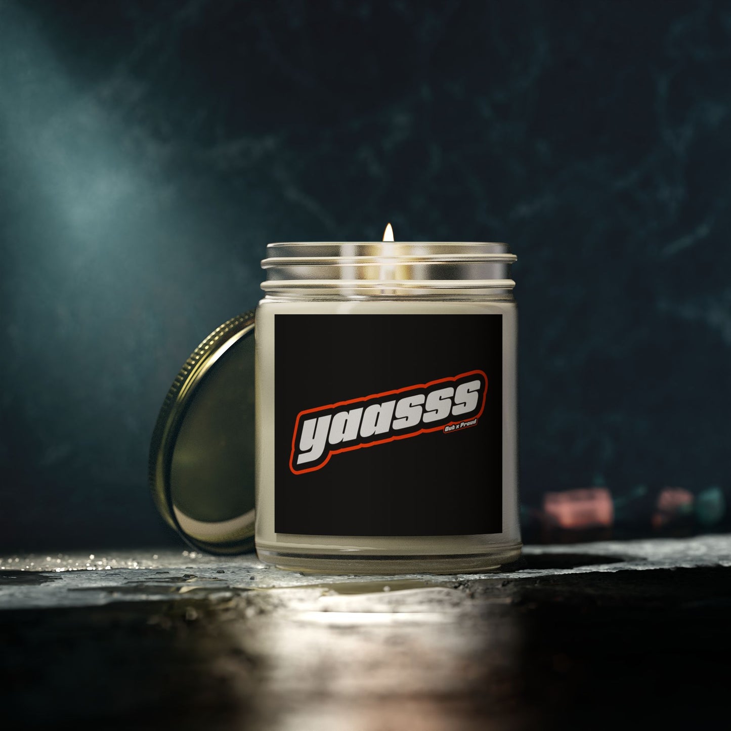 Yaasss - Coconut Apricot Wax Scented Candle - STAMP ME