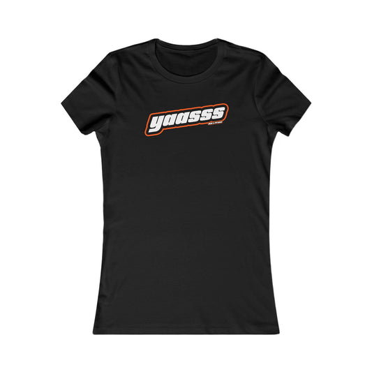 Yaasss Femme Fit Graphic Tee - Stamp Me