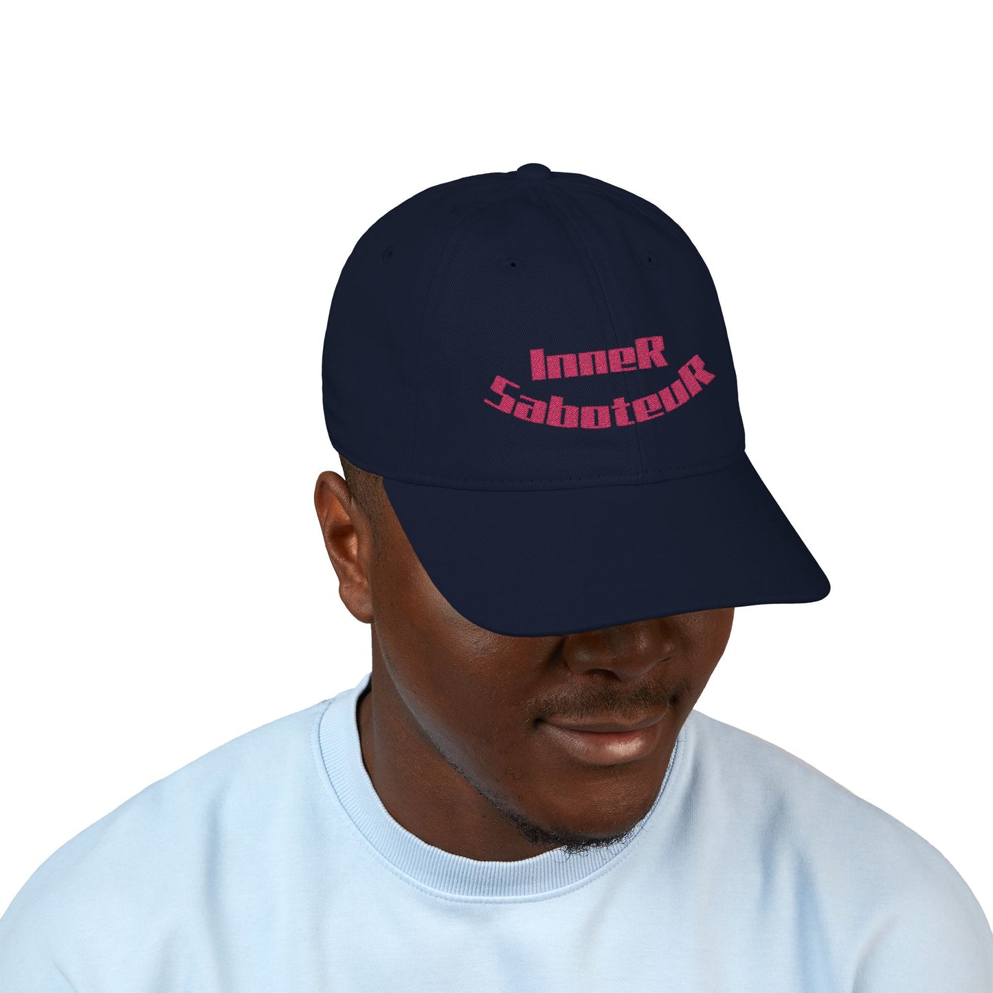 Inner Saboteur - Embroidered Organic Baseball Cap - Out x Loud
