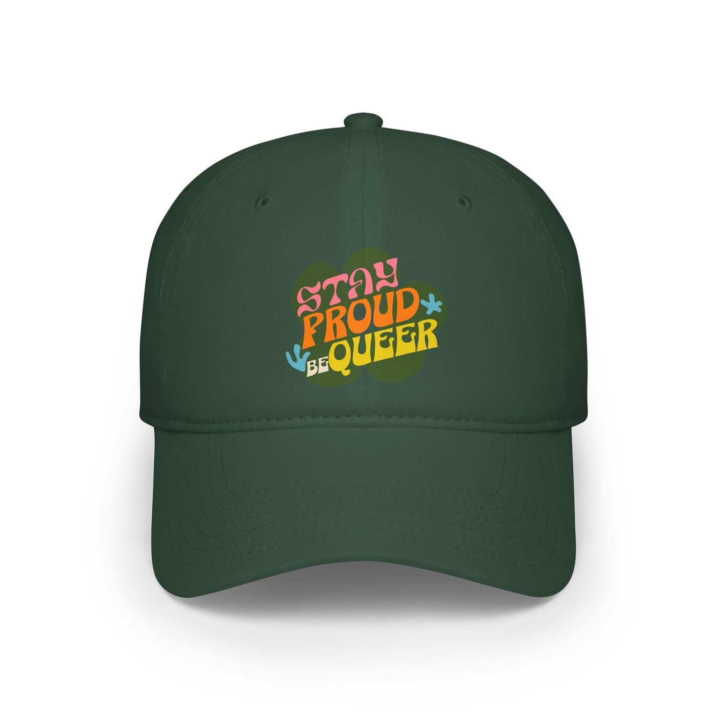 Stay Queer - Printed Baseball Cap - Out x Proud