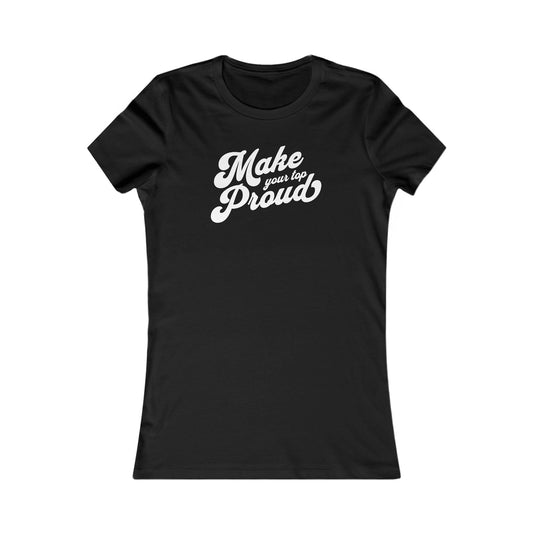 Proud Top Femme Fit Graphic Tee - Out x Loud