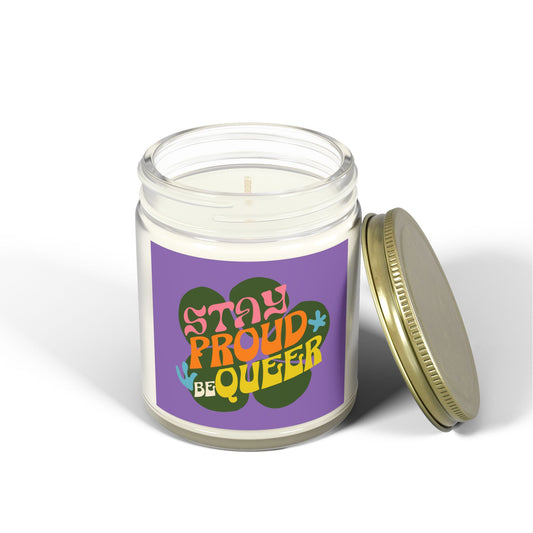 Stay Queer - Coconut Apricot Wax Scented Candle - Proud 365