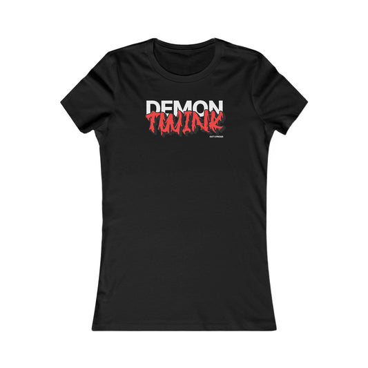 Demon Twink Femme Fit Graphic Tee - Out x Loud