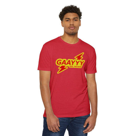 Gaayyy - Graphic Unisex Tee - Stamp Me RUSH