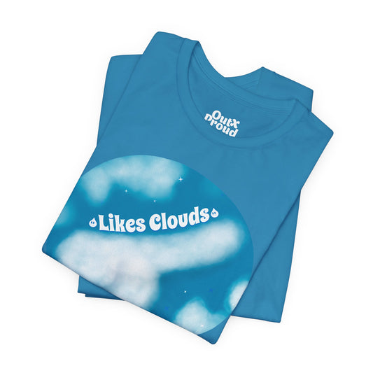 Likes Clouds Graphic Unisex Tee - Out x Loud