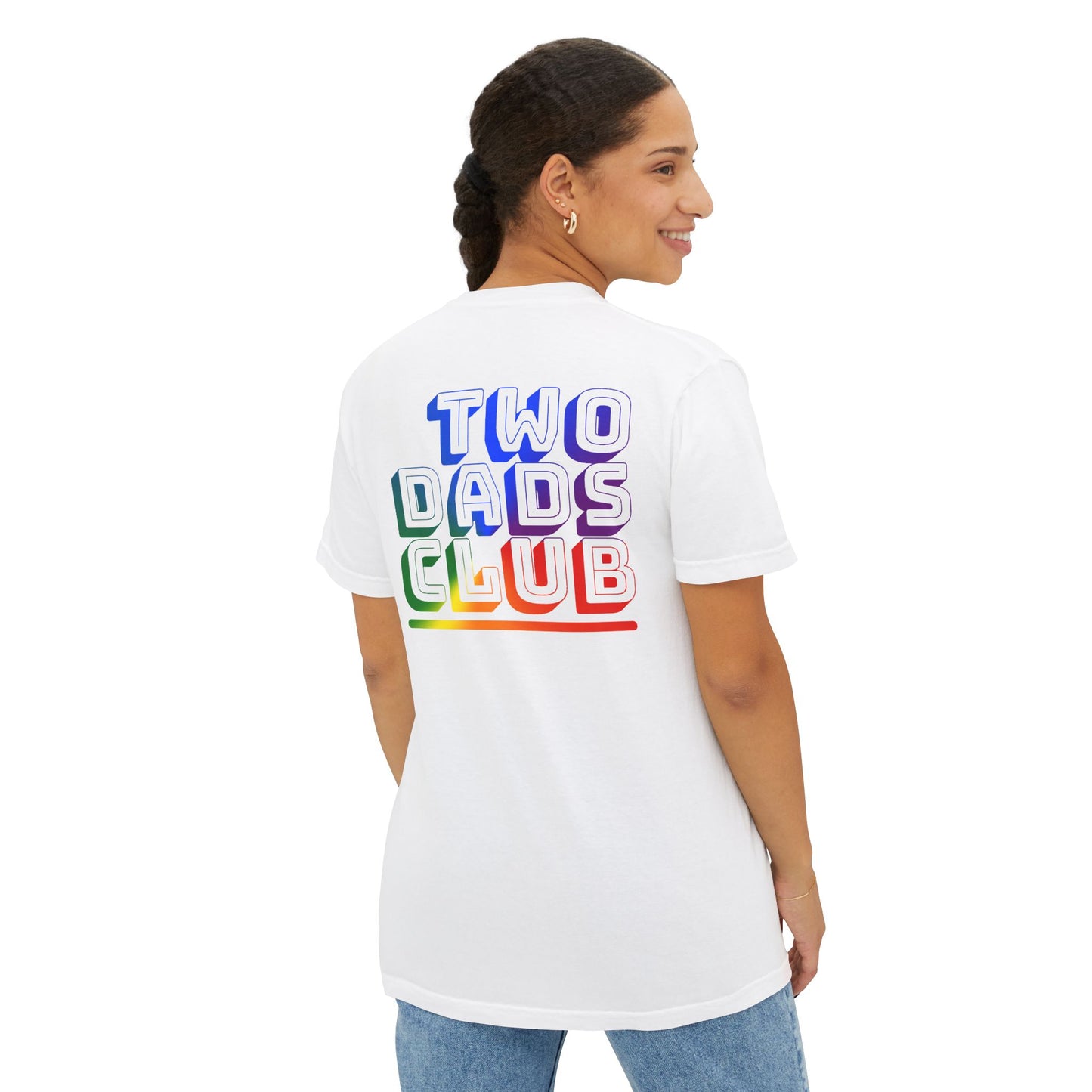 Two Dads Club - Unisex Graphic Pocket Tee - Proud 365
