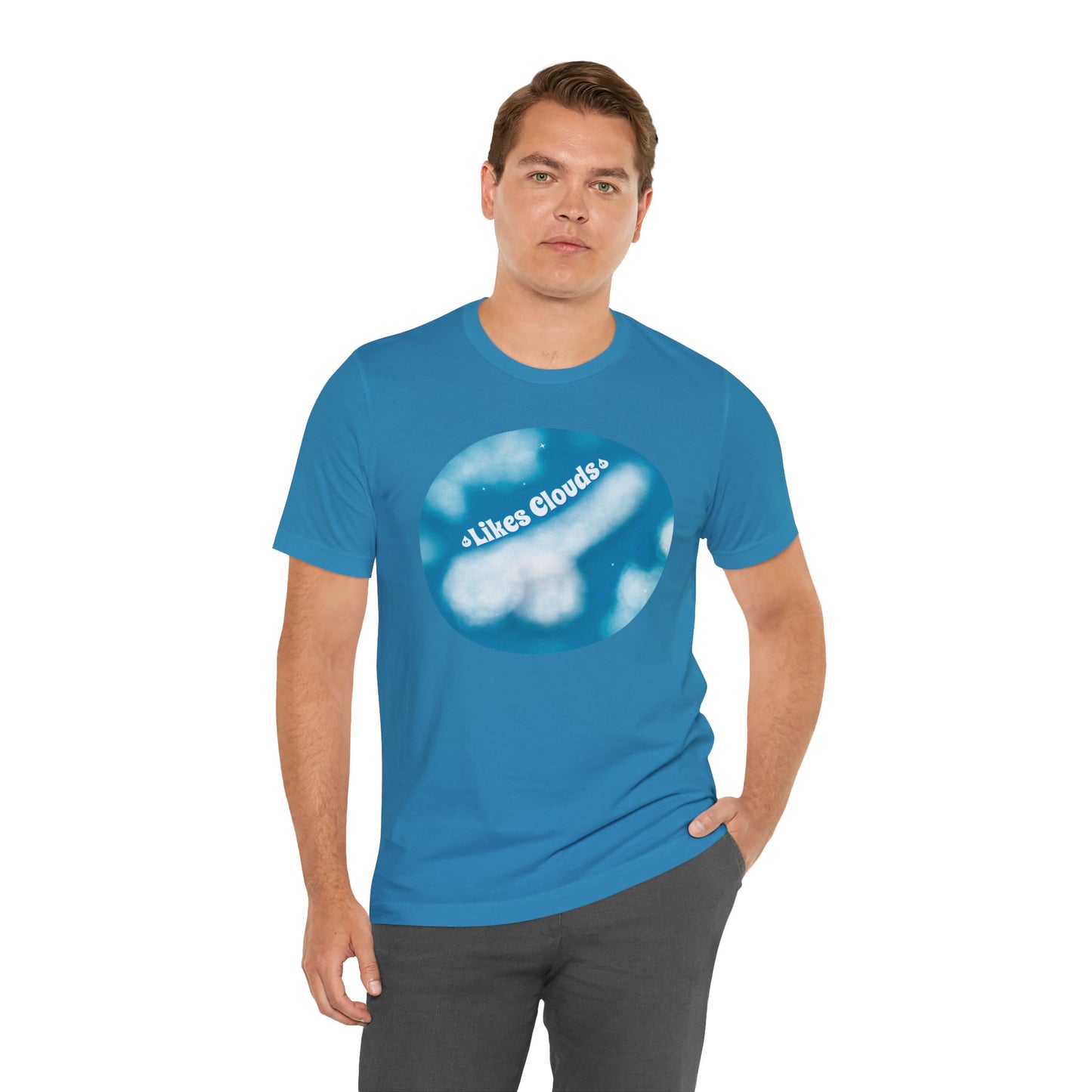 Likes Clouds Graphic Unisex Tee - Out x Loud