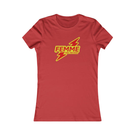 Femme Femme Fit Graphic Tee - Stamp Me Rush