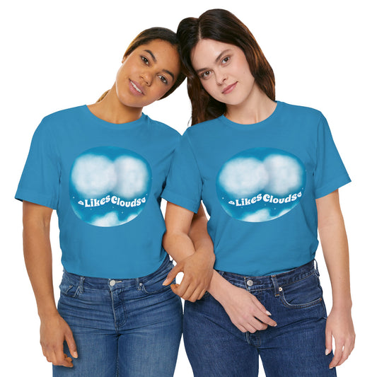 Likes Clouds II Graphic Unisex Tee - Out x Loud