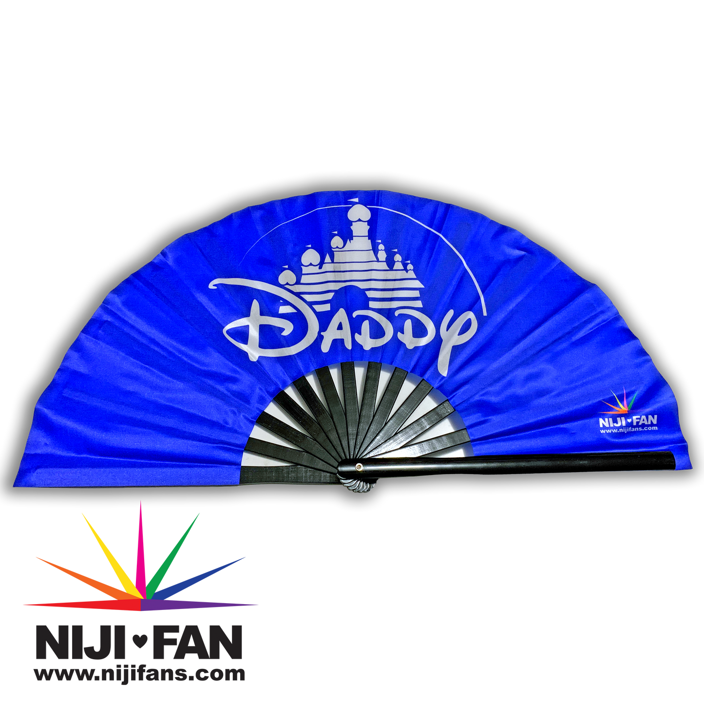 Daddy Print Clack Fan *Blacklight Reactive*