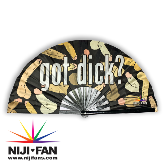 Got Dick? Clack Fan *Black Light Reactive*